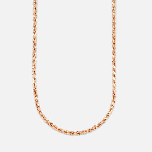 Ambizioso B - 24K rose Gold necklace